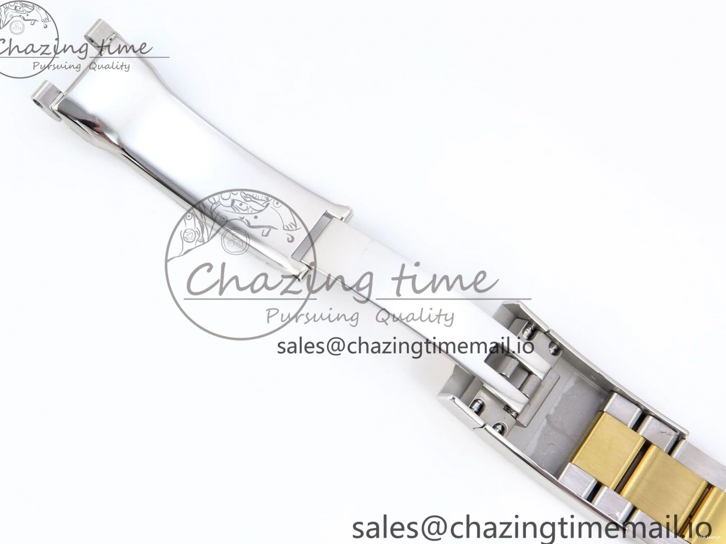 YG Textured Diamonds 126283RBR Dial YG Oyster EWEF SS Best Edition DateJust A3235 Bracelet on 36 0420